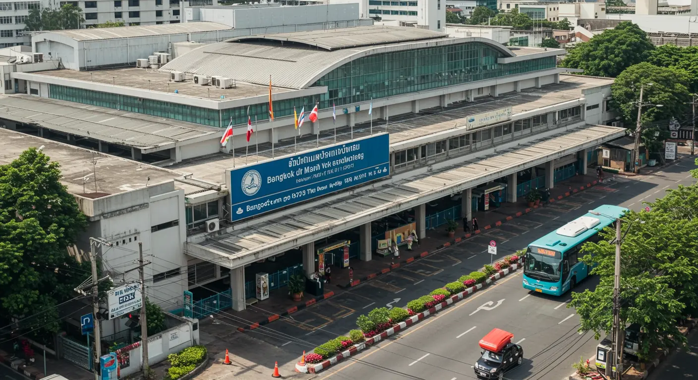 bangkok Main bus Station - Origin point for bangkok to patong route
