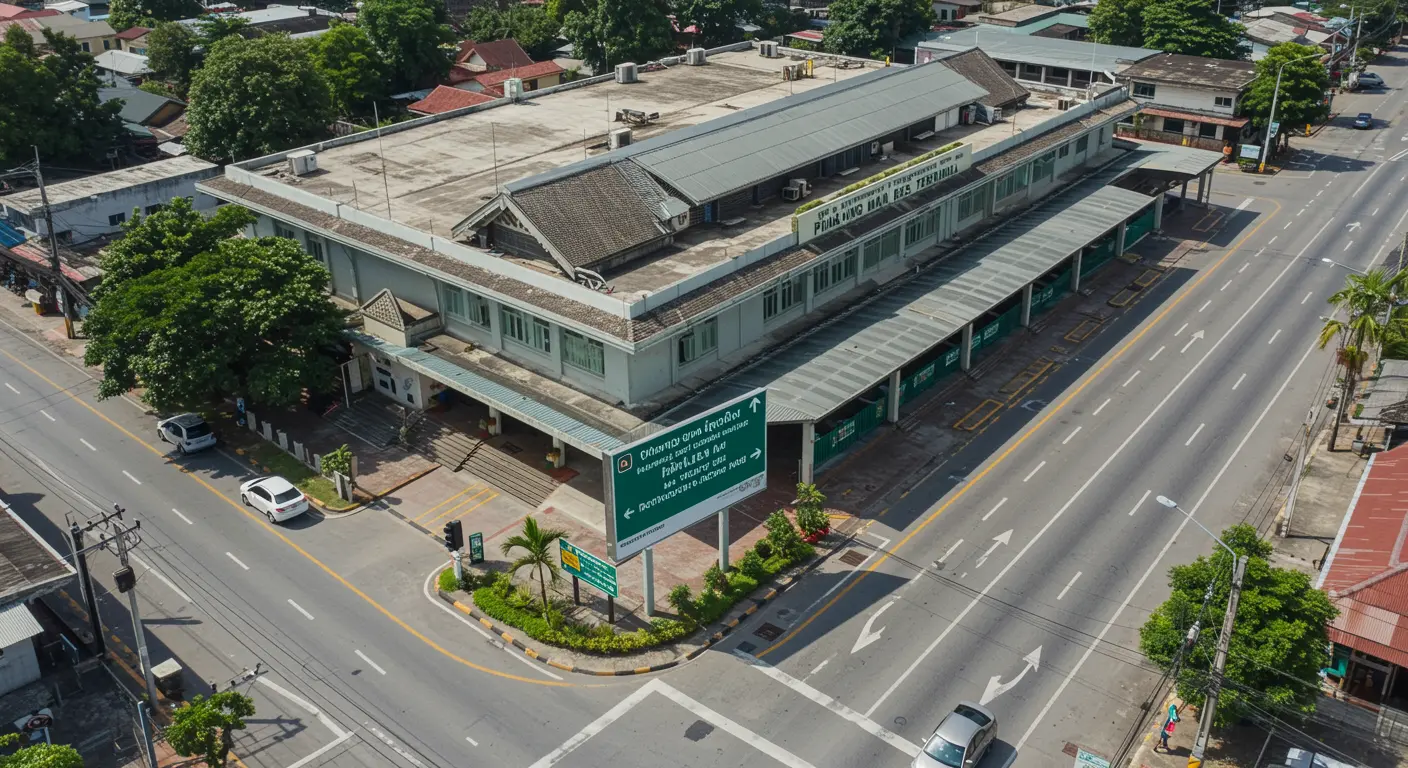 phang-nga Main bus Station - Destination point for bangkok to phang-nga route