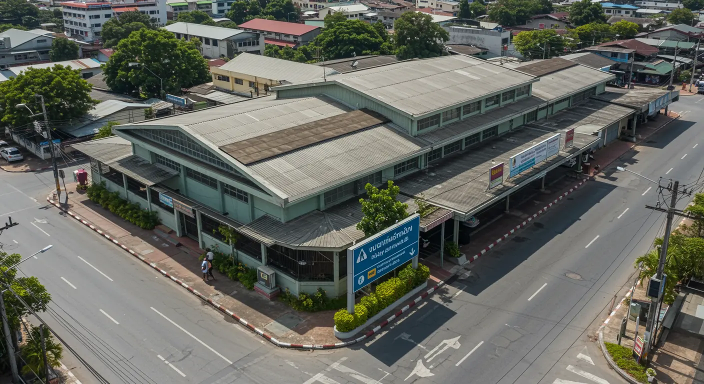 phayao Main bus Station - Destination point for bangkok to phayao route