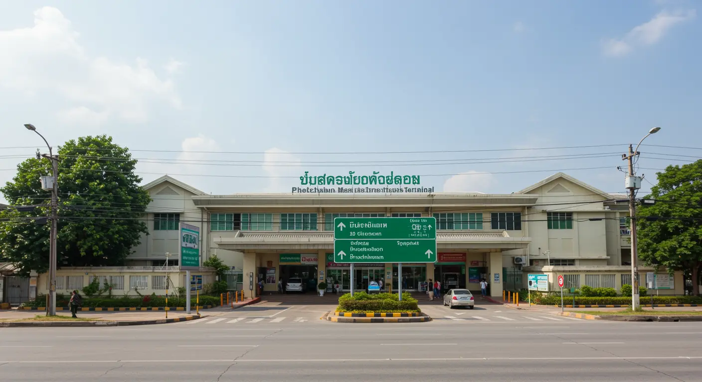 phetchabun Main bus Station - Destination point for bangkok to phetchabun route