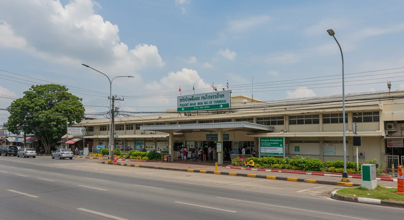 phichit Main bus Station - Destination point for bangkok to phichit route