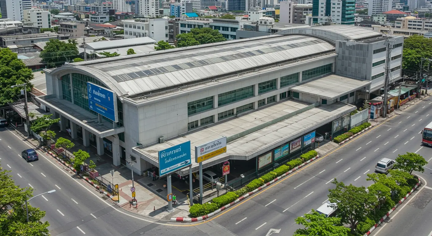 bangkok Main bus Station - Origin point for bangkok to phrae route