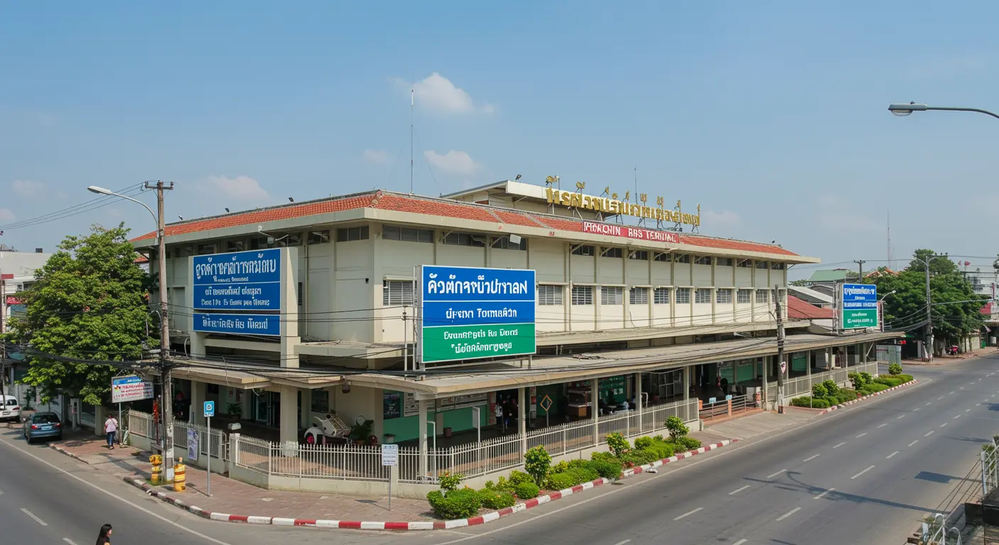 prachin-buri Main bus Station - Destination point for bangkok to prachin-buri route