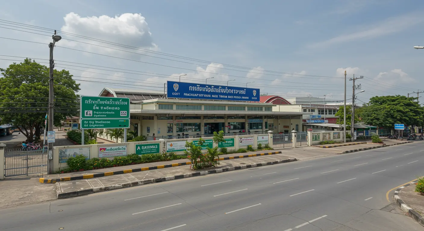 prachuap-khiri-khan Main bus Station - Destination point for bangkok to prachuap-khiri-khan route