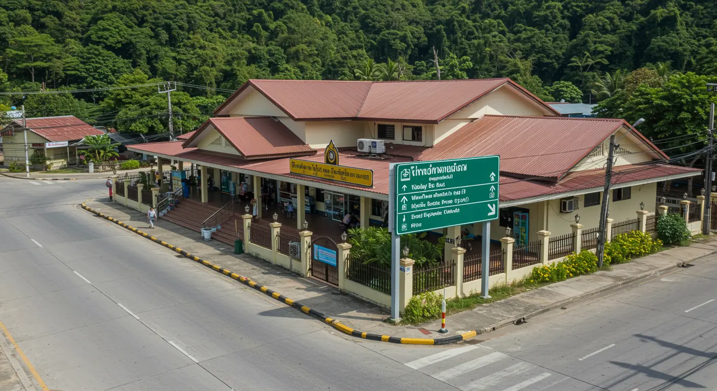 railay-beach Main bus Station - Destination point for bangkok to railay-beach route