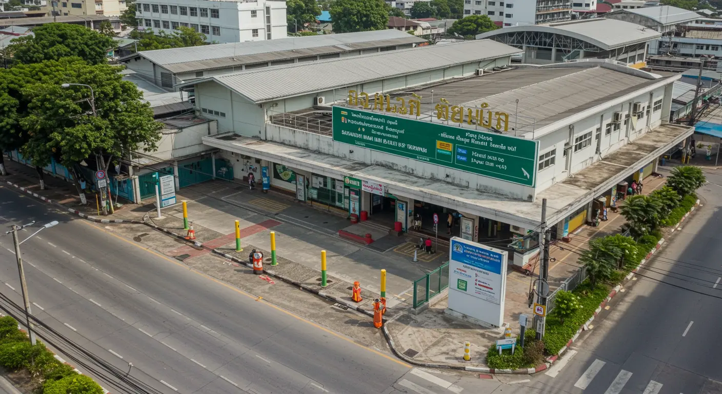 saraburi Main bus Station - Destination point for bangkok to saraburi route