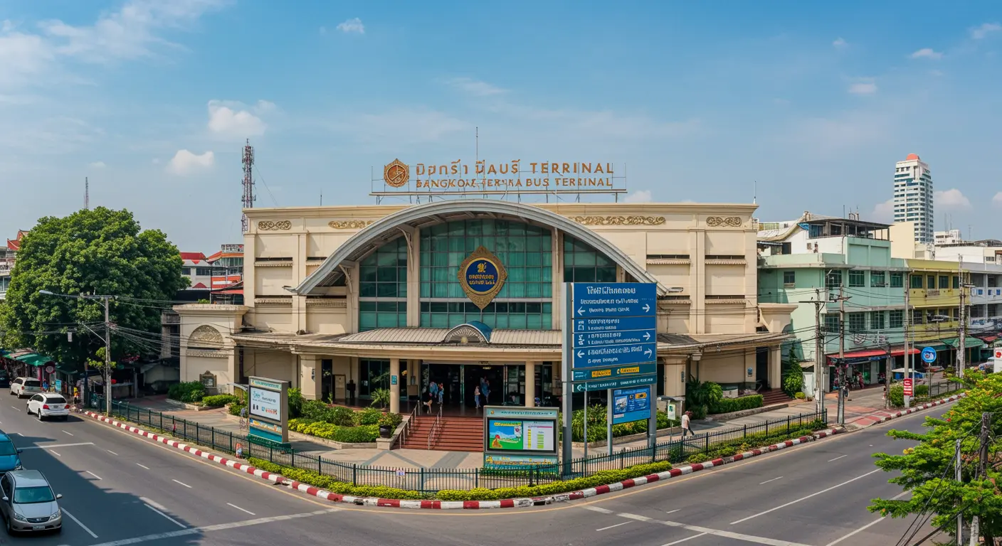 bangkok Main bus Station - Origin point for bangkok to saraburi route