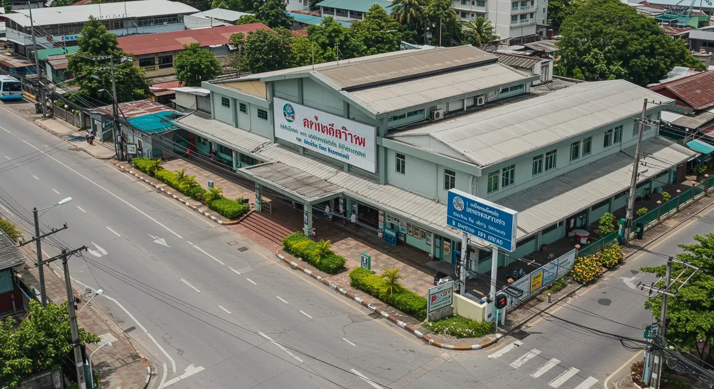 satun Main bus Station - Destination point for bangkok to satun route