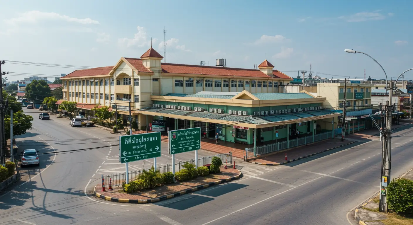si-sa-ket Main bus Station - Destination point for bangkok to si-sa-ket route