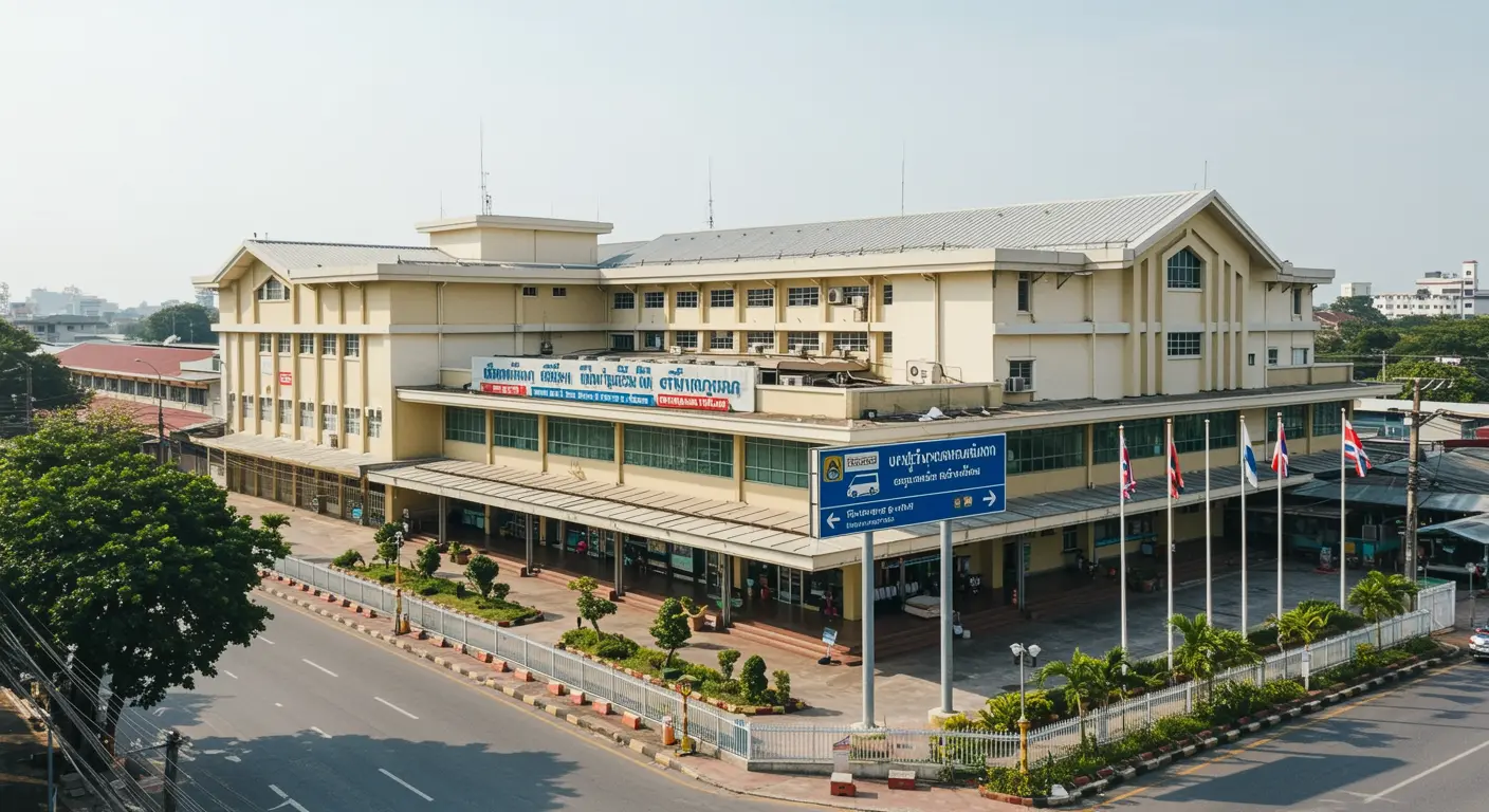sichon-nakhon-si-thammarat Main bus Station - Destination point for bangkok to sichon-nakhon-si-thammarat route