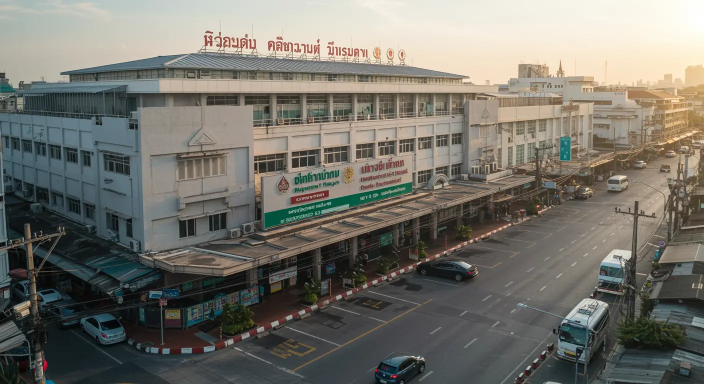 bangkok Main bus Station - Origin point for bangkok to sisaket route