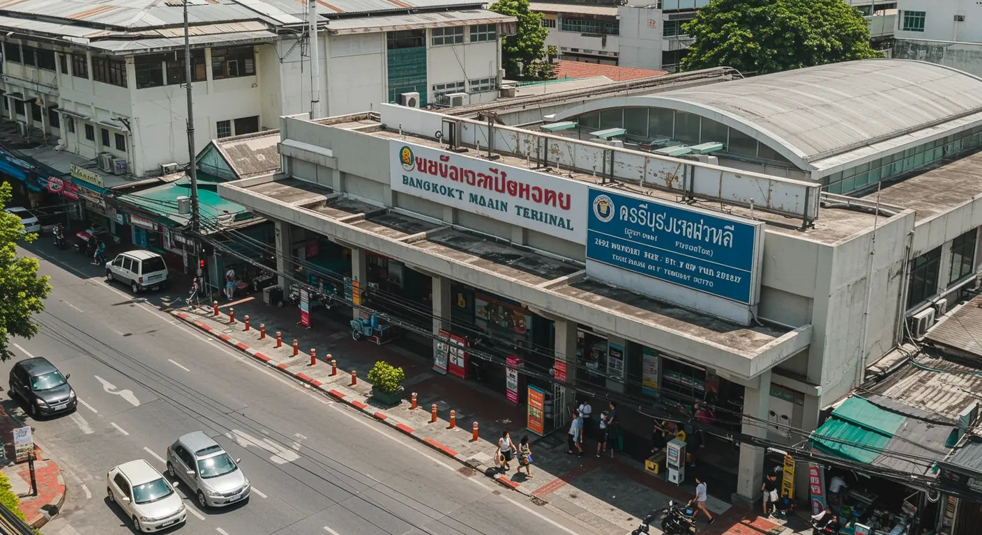 bangkok Main bus Station - Origin point for bangkok to tak route