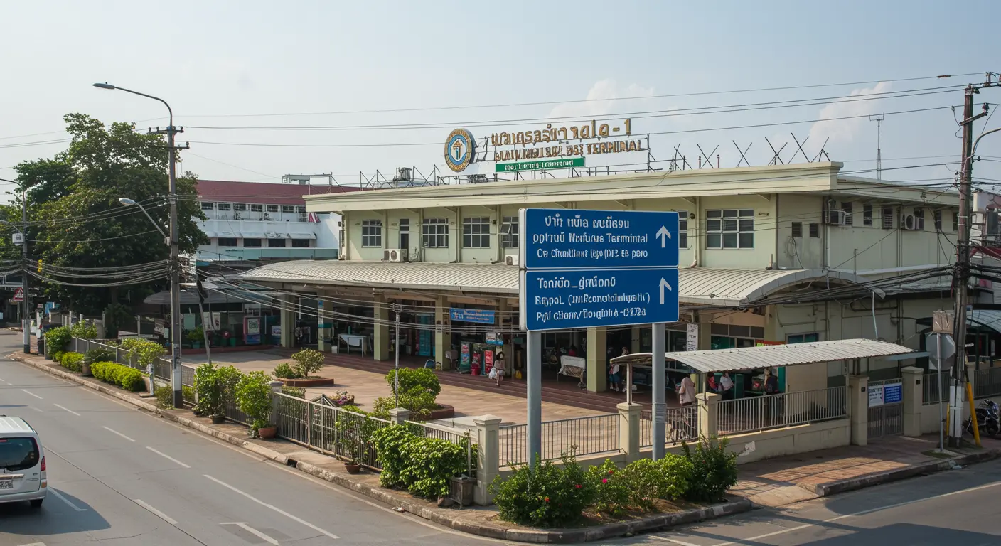 yala-1 Main bus Station - Destination point for bangkok to yala-1 route