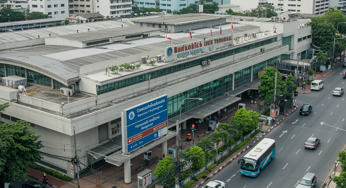 bangkok Main bus Station - Destination point for batangas to bangkok route