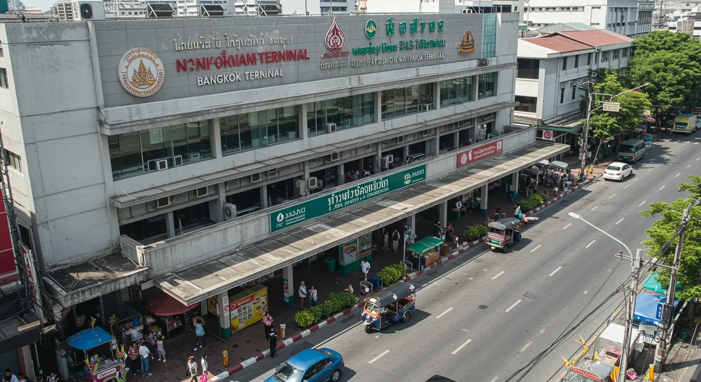 bangkok Main bus Station - Destination point for battambang to bangkok route