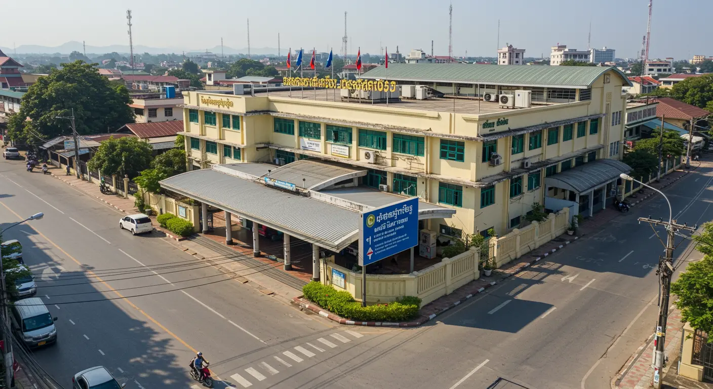 battambang Main bus Station - Origin point for battambang to koh-chang route