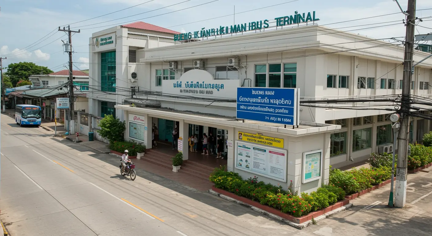 bueng-kan Main bus Station - Origin point for bueng-kan to chiang-mai route