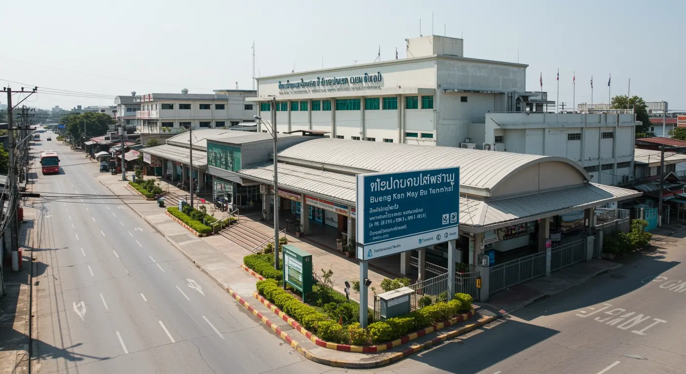 bueng-kan Main bus Station - Origin point for bueng-kan to phitsanulok route