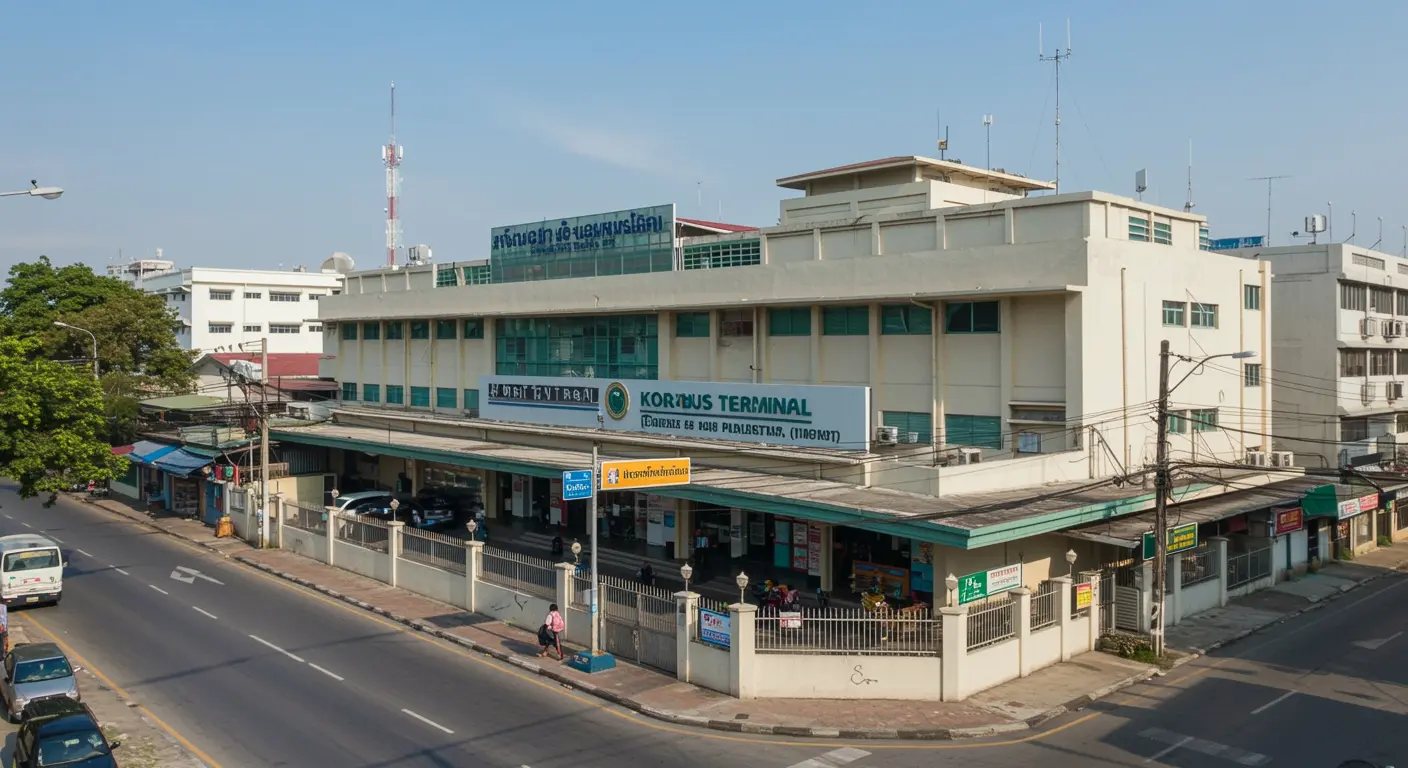 korat Main bus Station - Destination point for buri-ram to korat route
