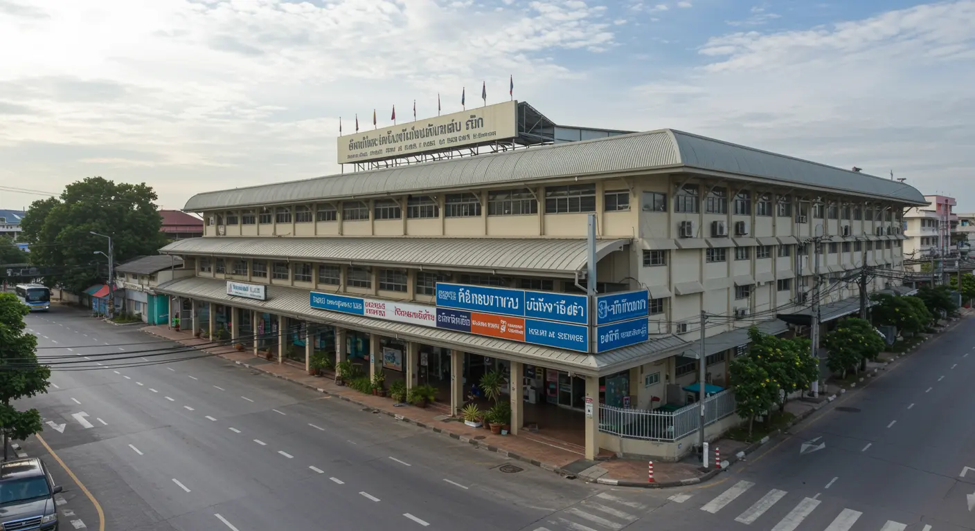 buri-ram Main bus Station - Origin point for buri-ram to nonthaburi route