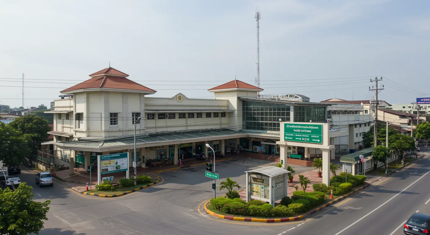 buri-ram Main bus Station - Origin point for buri-ram to phuket route