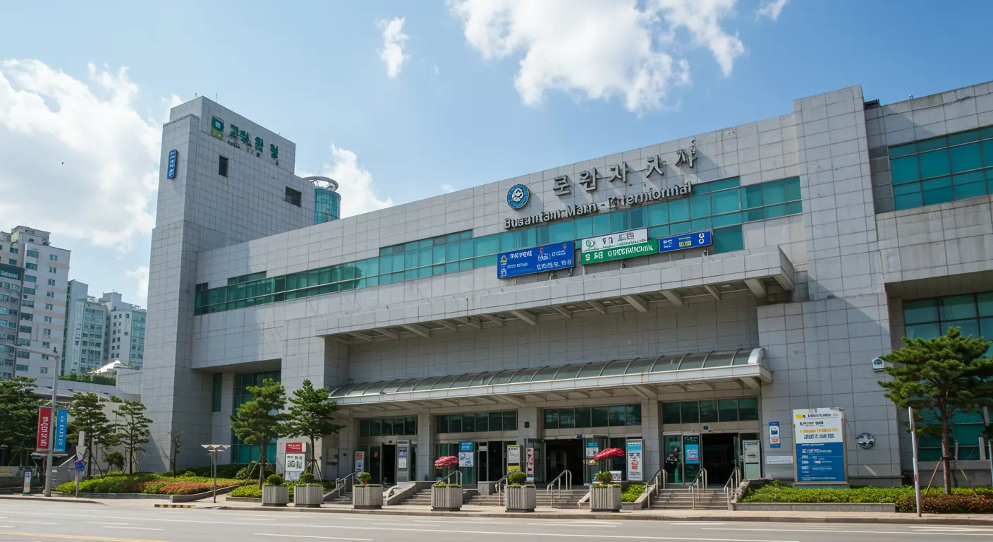 busan Main bus Station - Origin point for busan to bangkok route