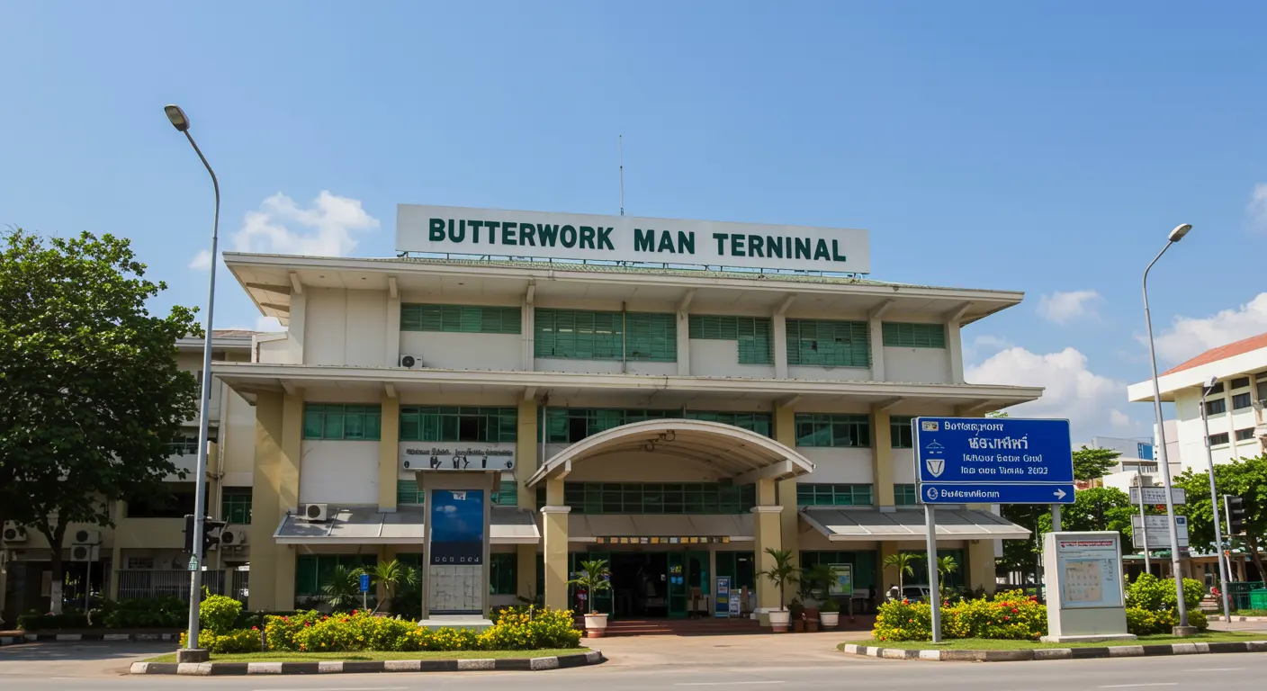 butterworth Main bus Station - Destination point for hua-hin to butterworth route