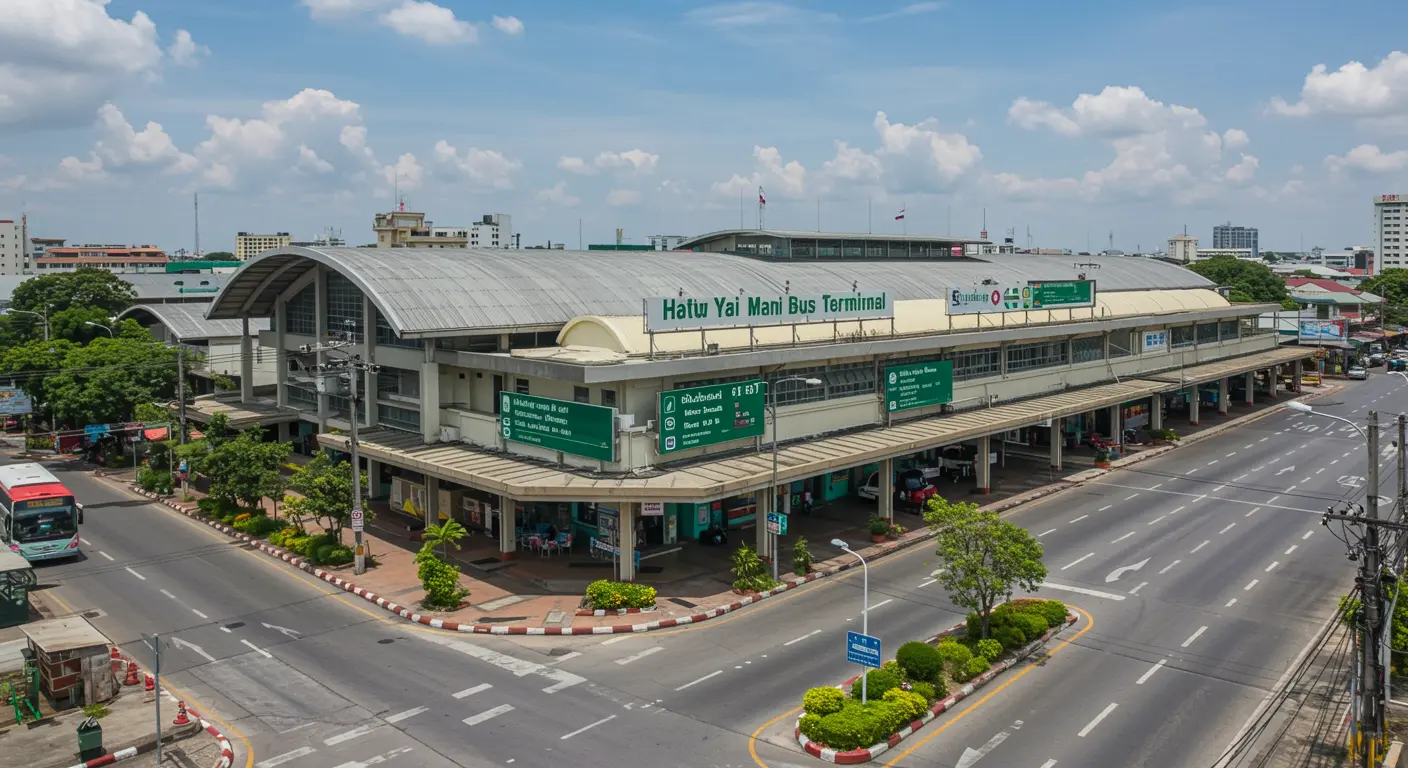 hat-yai Main bus Station - Destination point for butterworth to hat-yai route