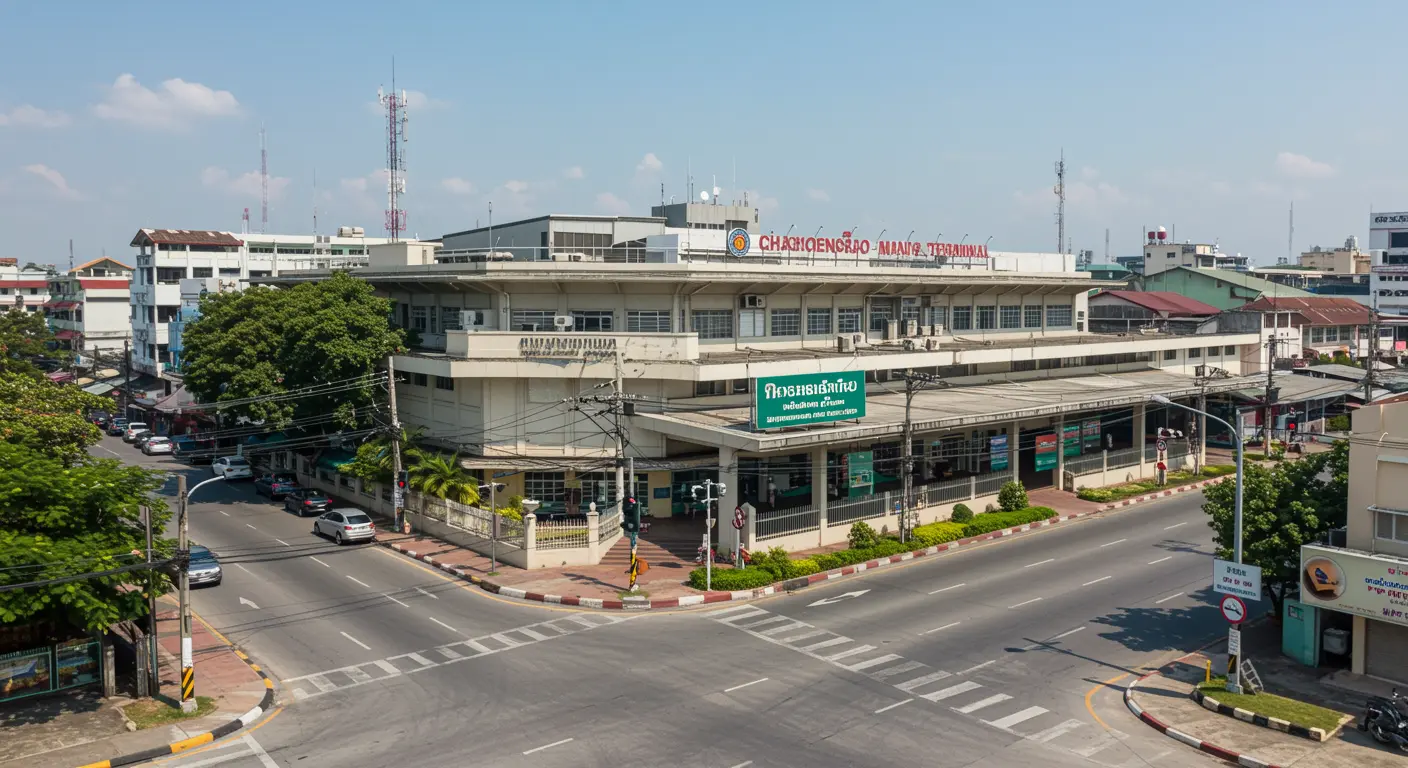 chachoengsao Main bus Station - Origin point for chachoengsao to bangkok route