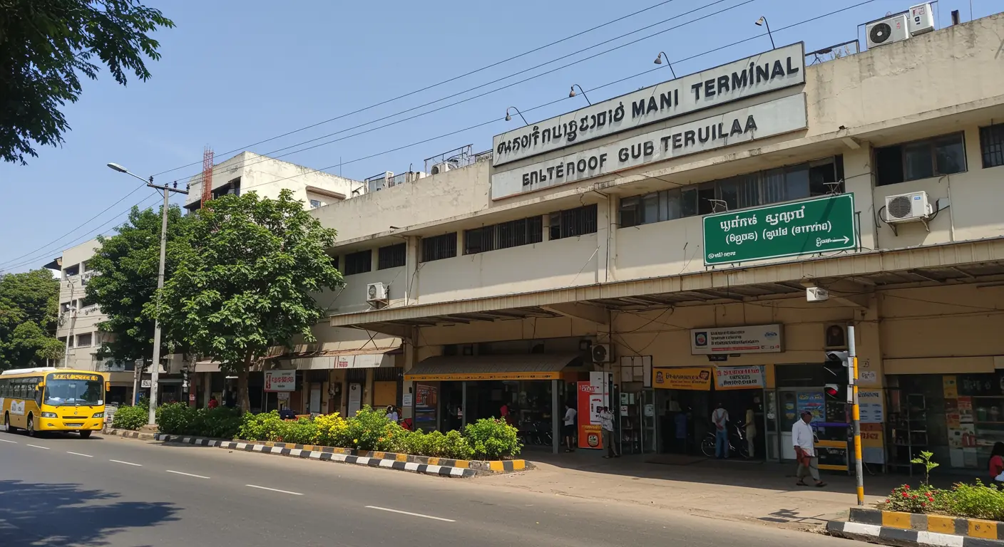 chennai Main bus Station - Destination point for bangkok to chennai route