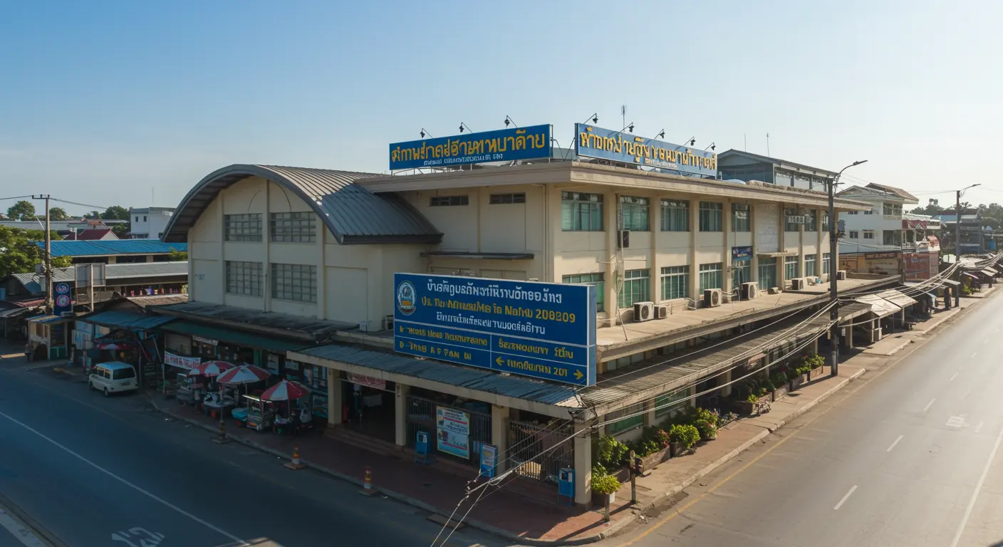 chiang-khong Main bus Station - Origin point for chiang-khong to bangkok route