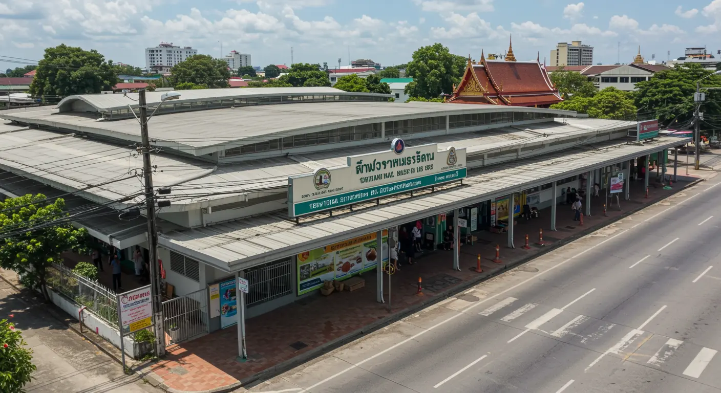 chiang-mai Main bus Station - Origin point for chiang-mai to bangkok route