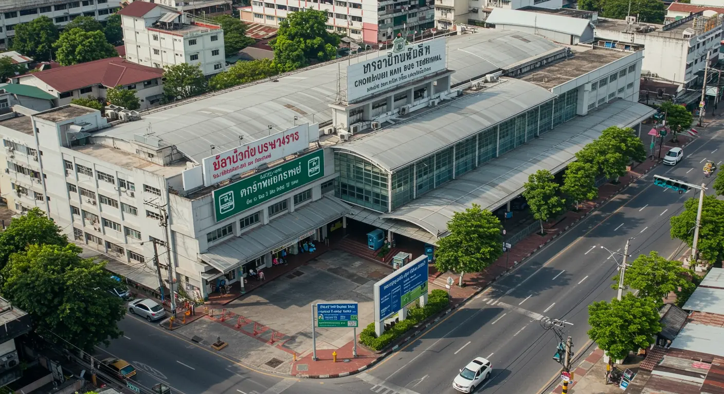 chonburi Main bus Station - Origin point for chonburi to bangkok route