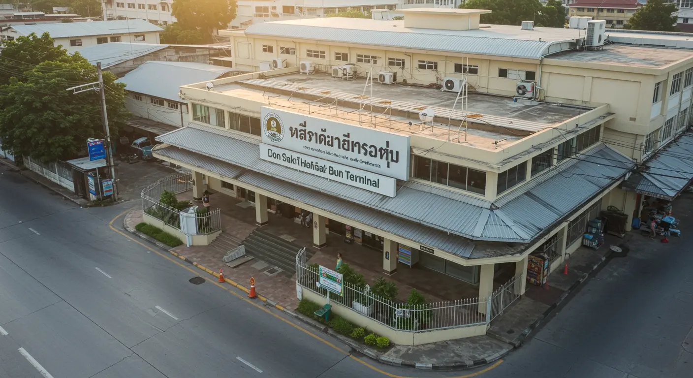 don-sak Main bus Station - Origin point for don-sak to bangkok route
