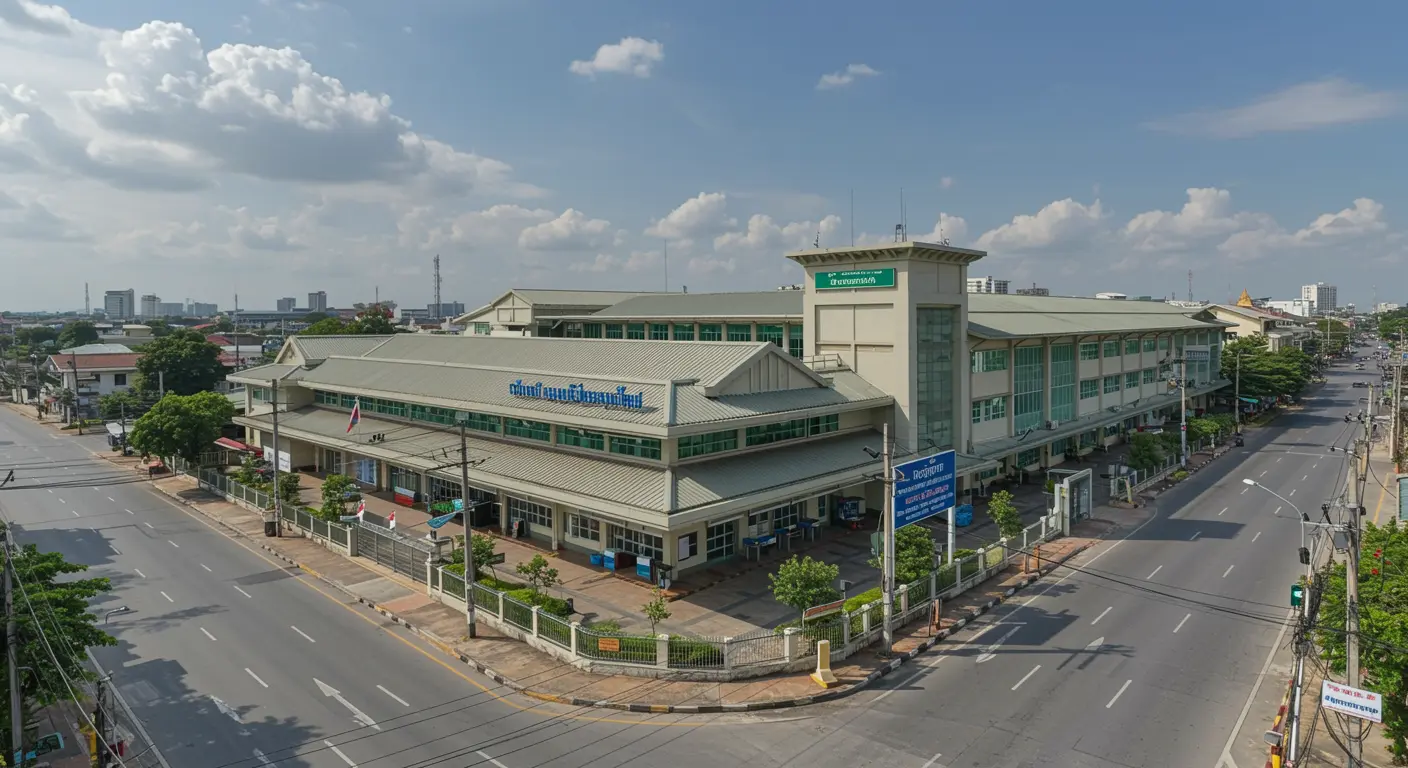 fang Main bus Station - Origin point for fang to bangkok route