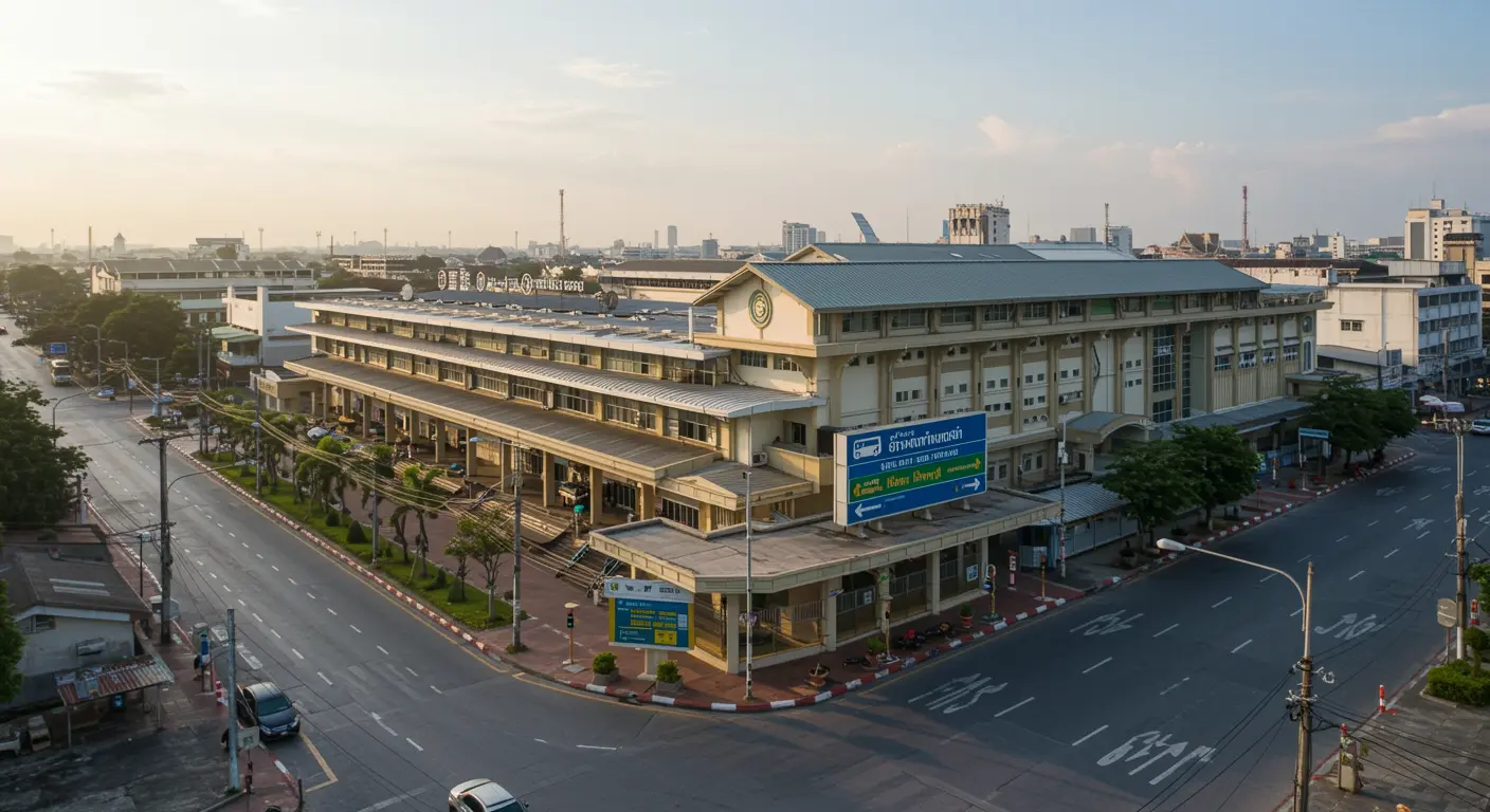 hat-yai Main bus Station - Origin point for hat-yai to bangkok route