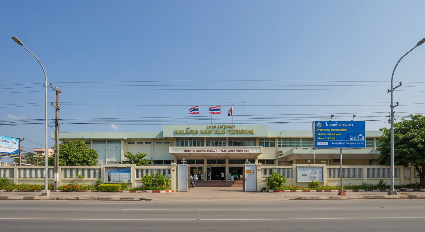 kalasin Main bus Station - Origin point for kalasin to bangkok route