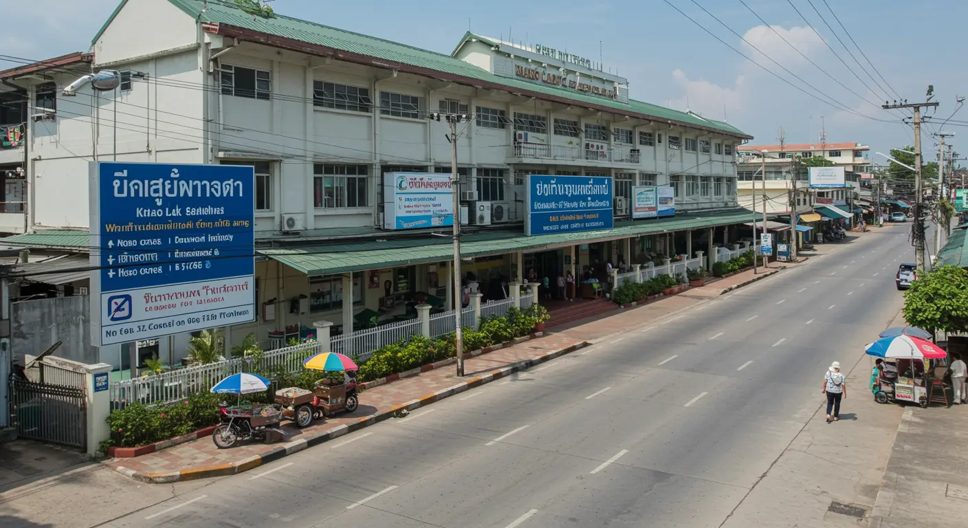 khao-lak Main bus Station - Origin point for khao-lak to bangkok route