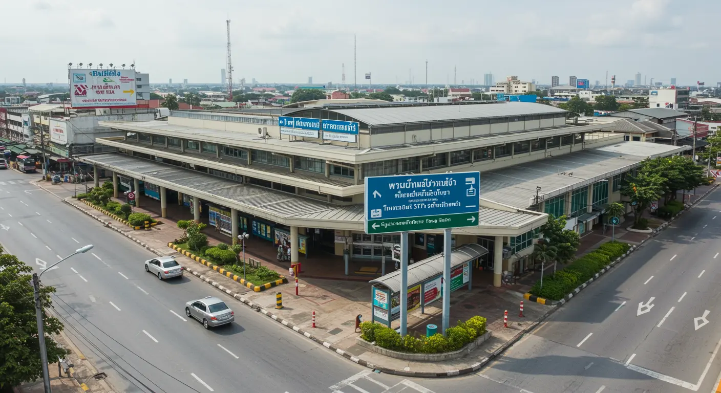 khura-buri Main bus Station - Origin point for khura-buri to chumphon route