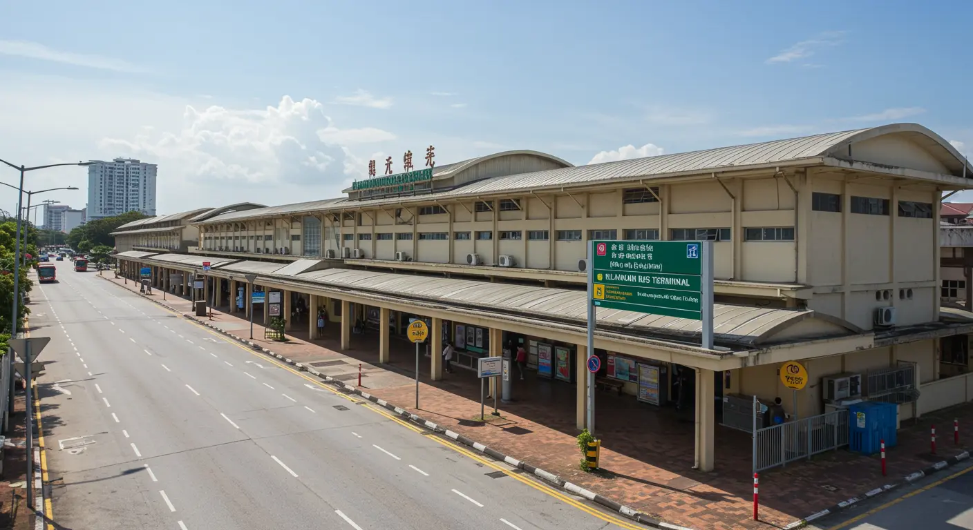 klang Main bus Station - Origin point for klang to hat-yai route