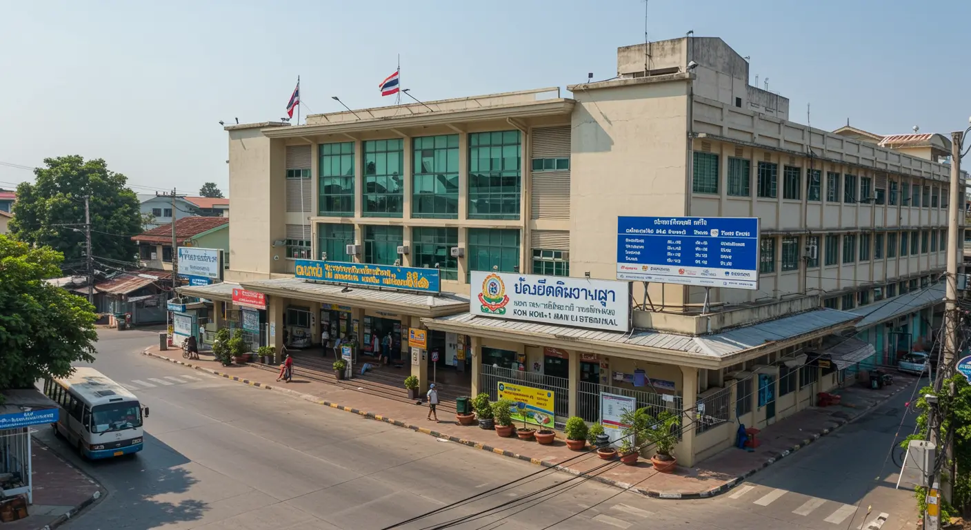 koh-kong-1 Main bus Station - Origin point for koh-kong-1 to bangkok route