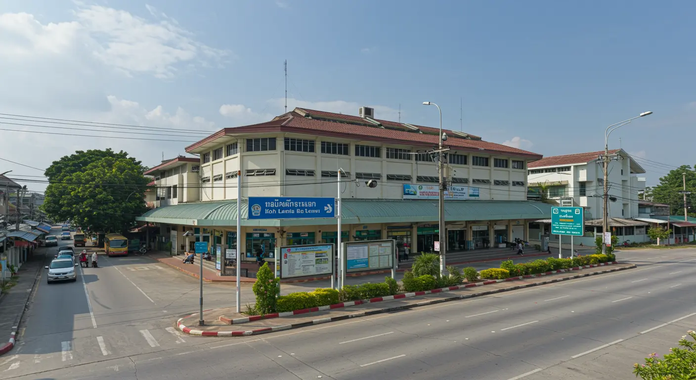 koh-lanta Main bus Station - Origin point for koh-lanta to chumphon route