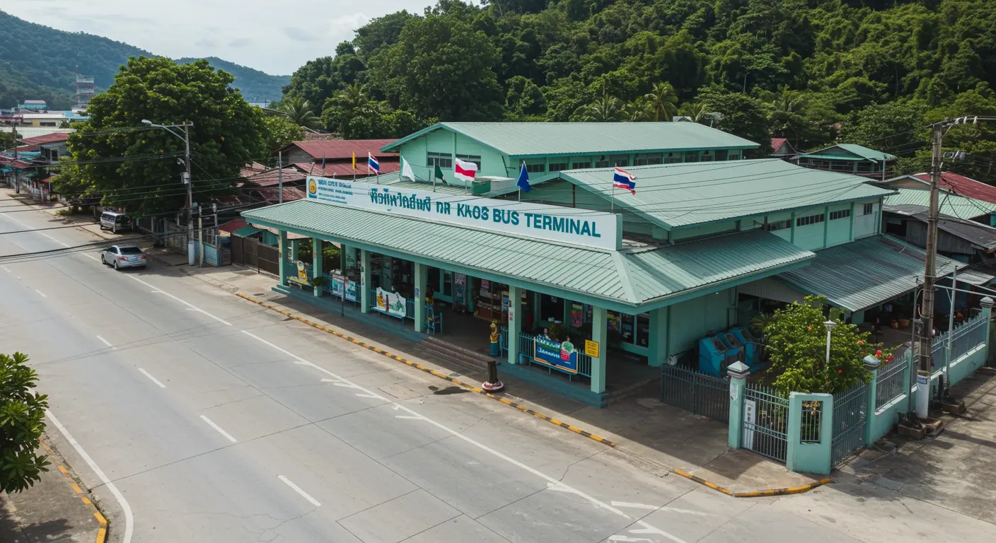 koh-lipe Main bus Station - Destination point for bangkok to koh-lipe route