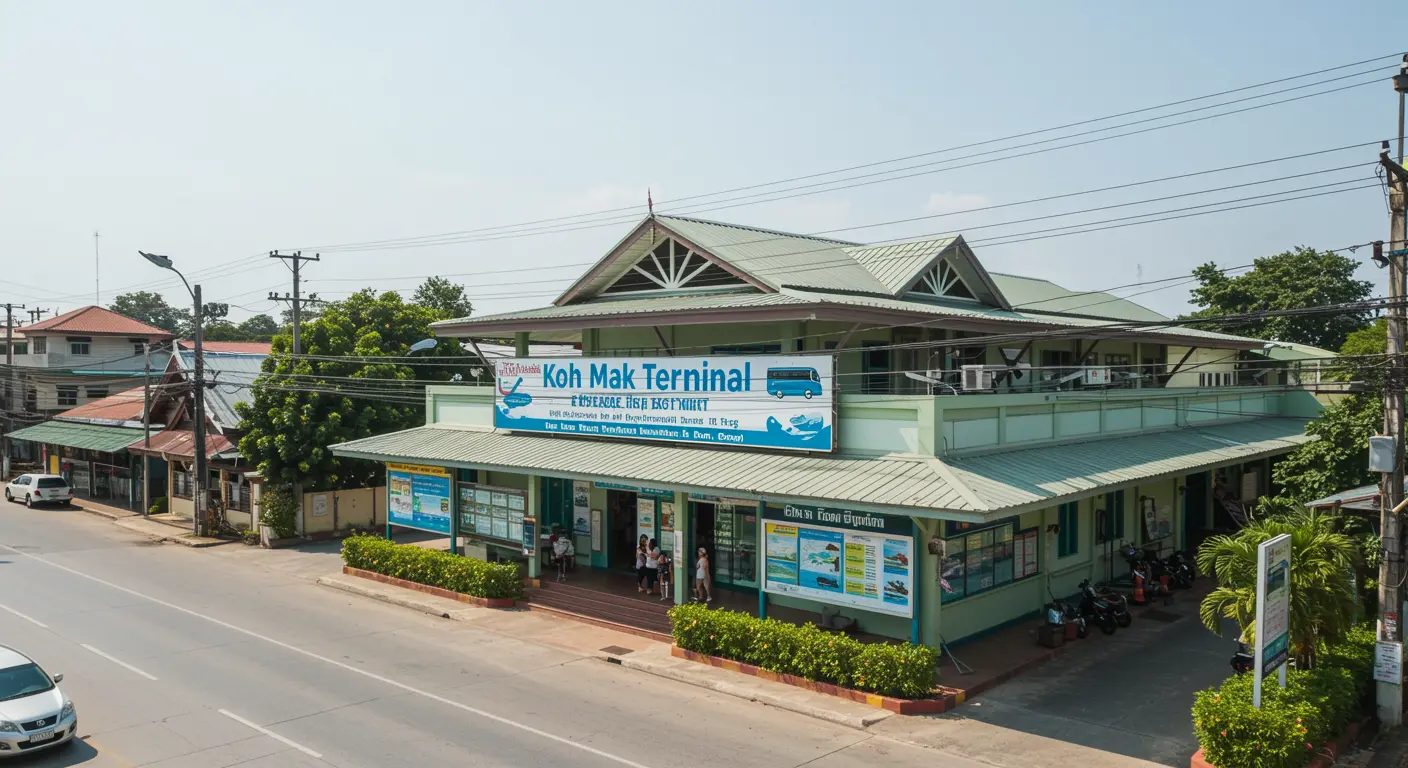 koh-mak Main bus Station - Origin point for koh-mak to bangkok route
