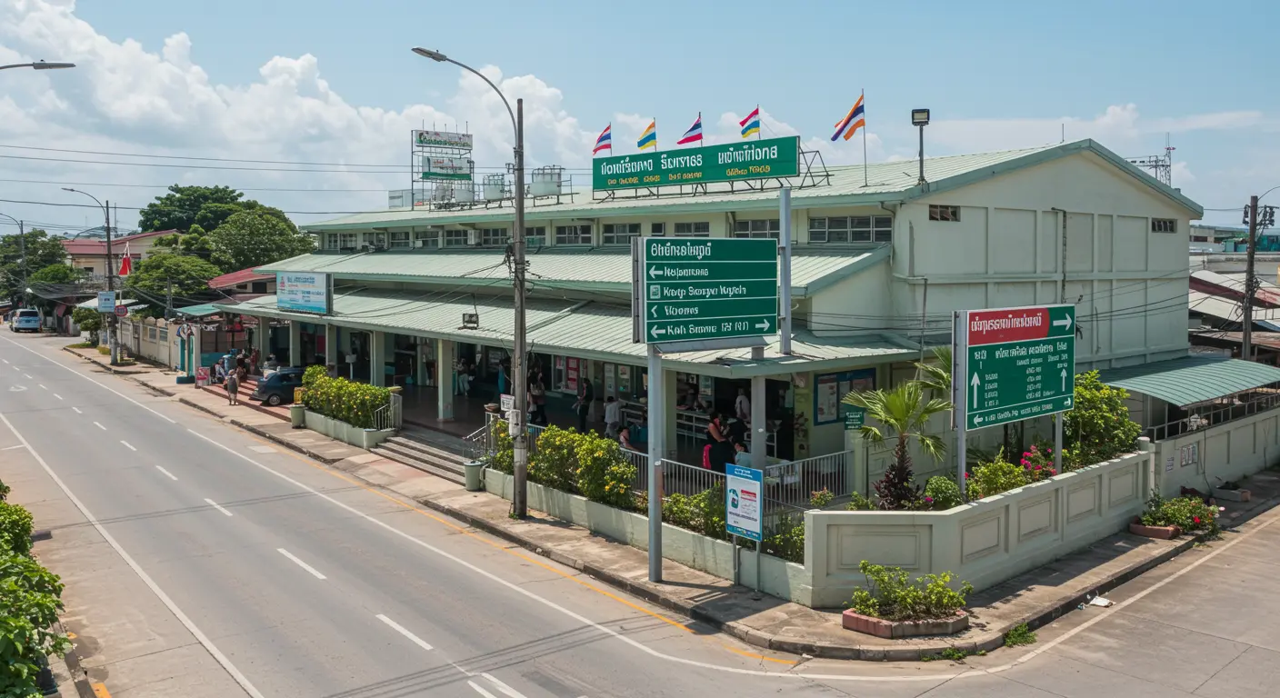koh-samet Main bus Station - Origin point for koh-samet to bangkok route