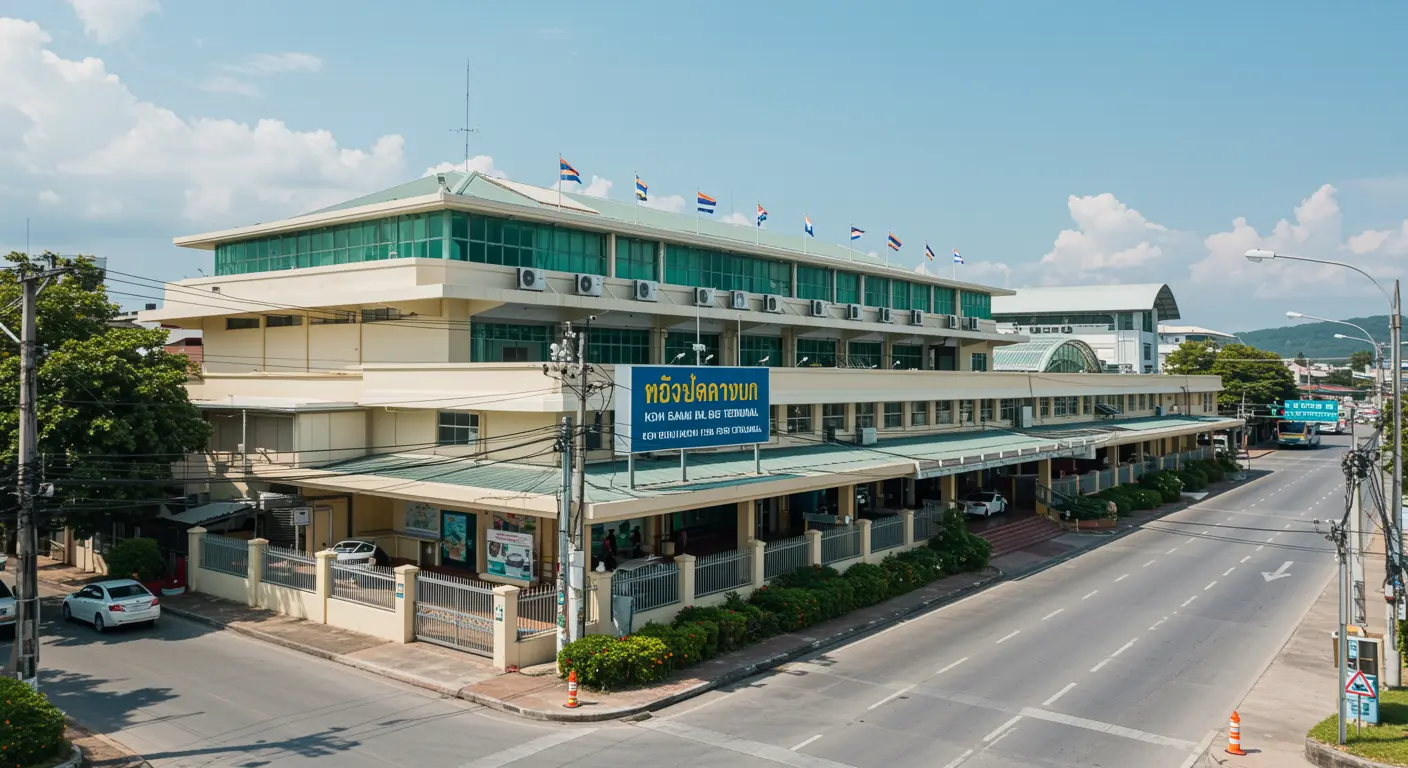 koh-samui Main bus Station - Origin point for koh-samui to bangkok route