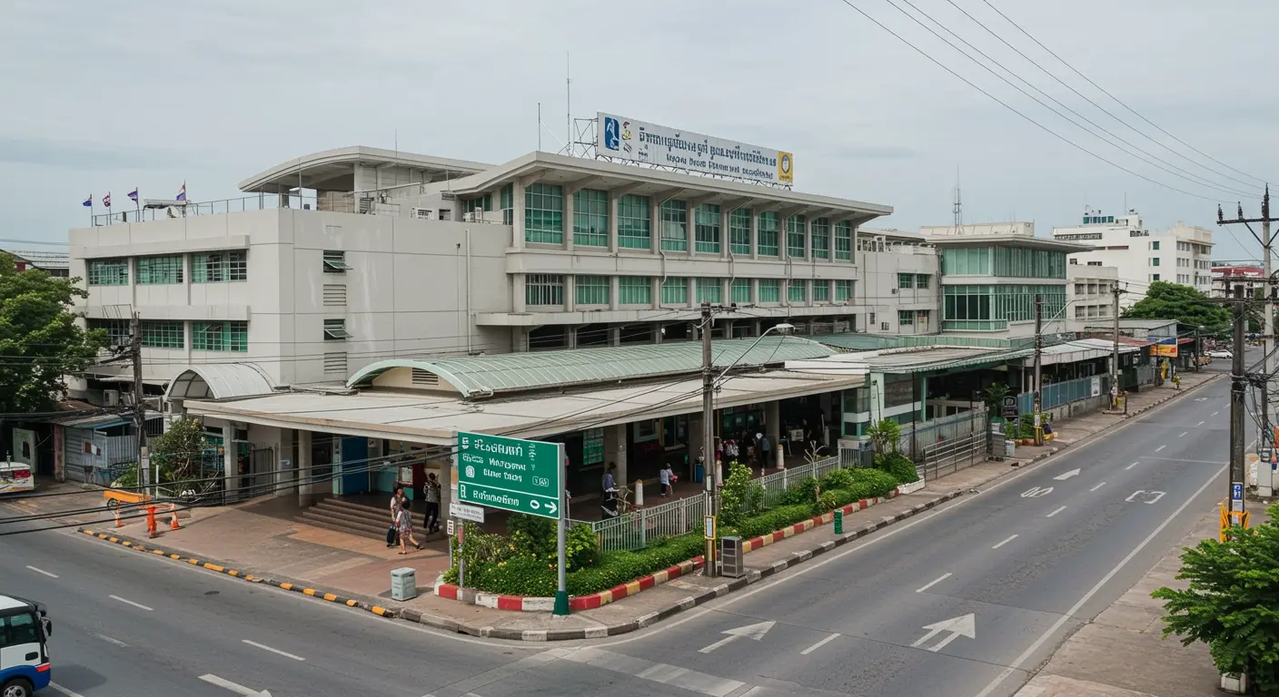 korat Main bus Station - Origin point for korat to bangkok route