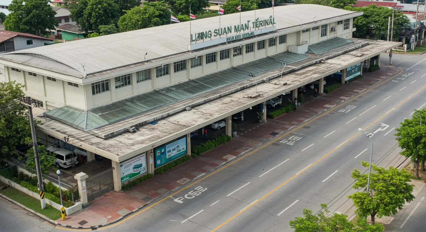 lang-suan Main bus Station - Origin point for lang-suan to bangkok route
