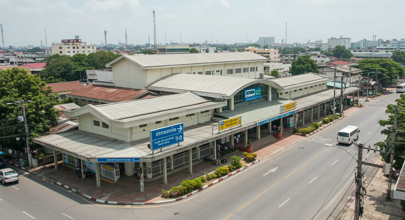 lopburi Main bus Station - Origin point for lopburi to bangkok route