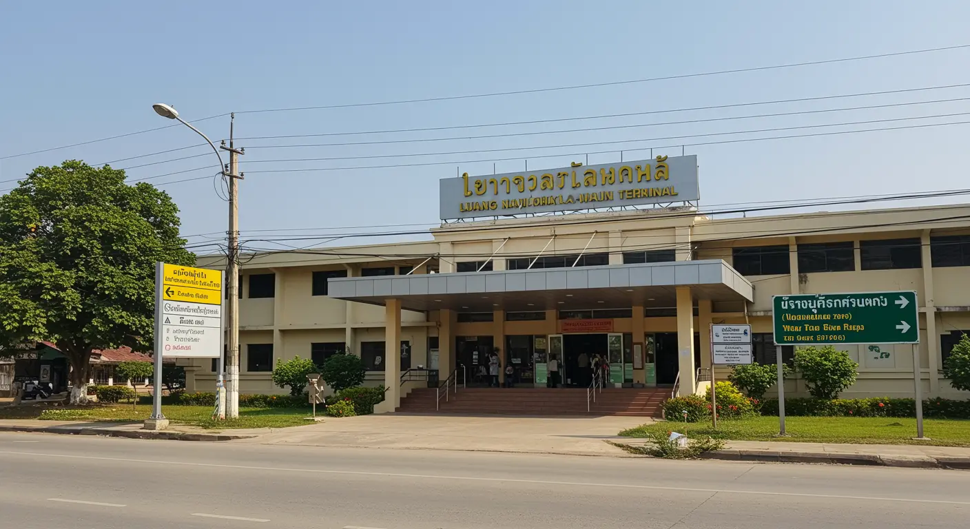 luang-namtha Main bus Station - Origin point for luang-namtha to chiang-rai route